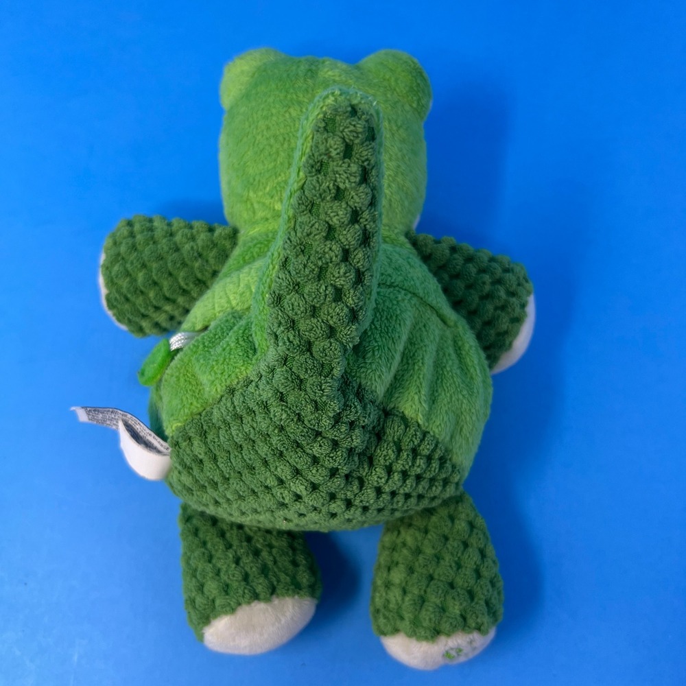 Scentsy Ribbert the Frog Plush 8 Inch Green Retired Scented Buddy Zipper Pouch - Picture 4 of 16